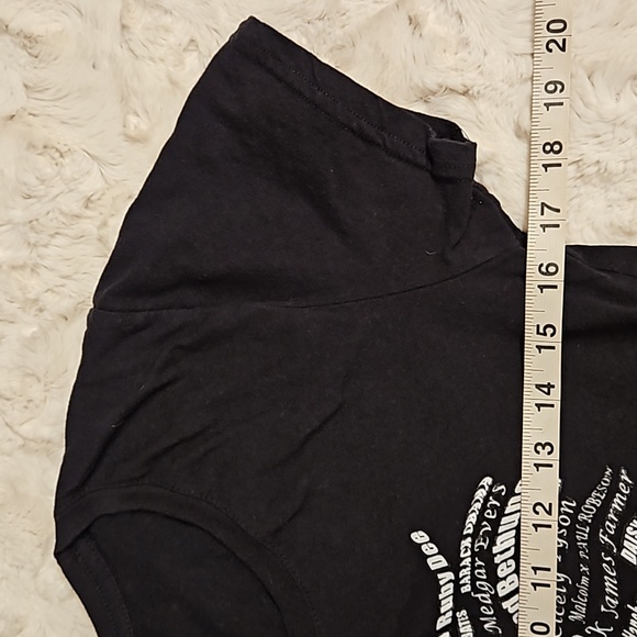 Michelle Obama ' I love my roots' black short sleeve graphic tee XL Small - Picture 4 of 6